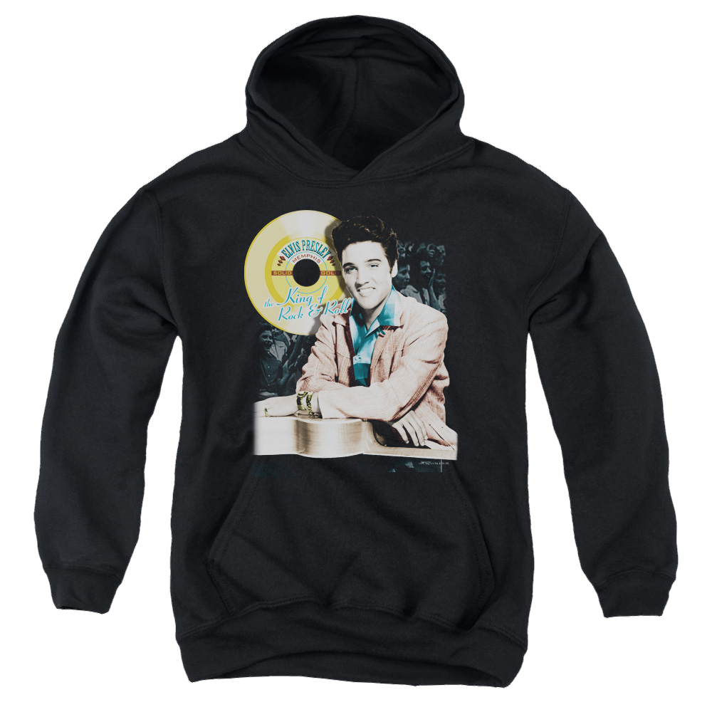 Elvis Presley Gold Record - Youth Hoodie (Ages 8-12) Youth Hoodie (Ages 8-12) Elvis Presley