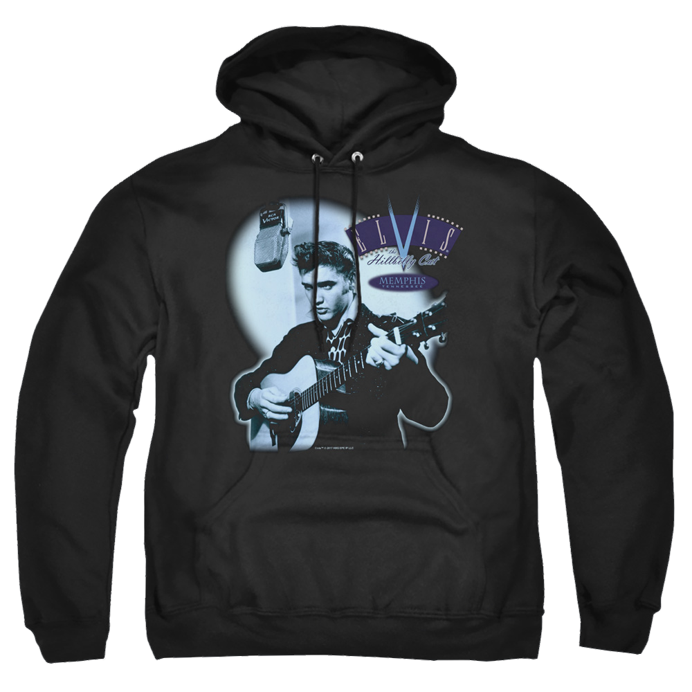 Elvis Presley Hillbilly Cat - Pullover Hoodie Pullover Hoodie Elvis Presley