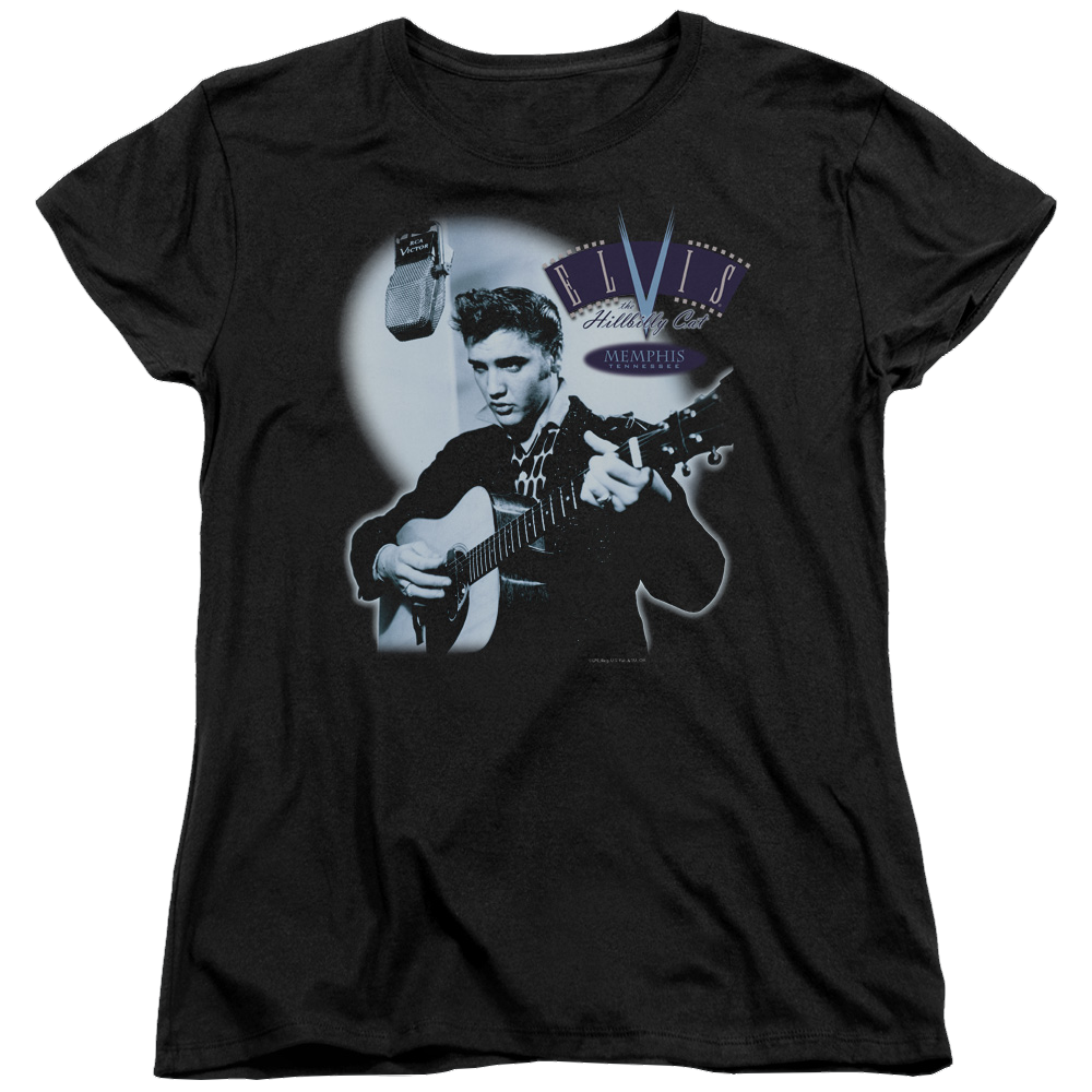 Elvis Presley Hillbilly Cat - Women's T-Shirt Women's T-Shirt Elvis Presley