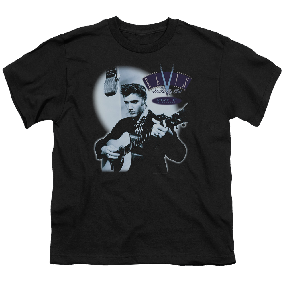 Elvis Presley Hillbilly Cat - Youth T-Shirt (Ages 8-12) Youth T-Shirt (Ages 8-12) Elvis Presley
