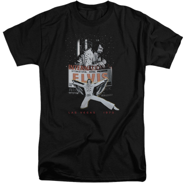 Elvis Presley Las Vegas - Men's Tall Fit T-Shirt Men's Tall Fit T-Shirt Elvis Presley
