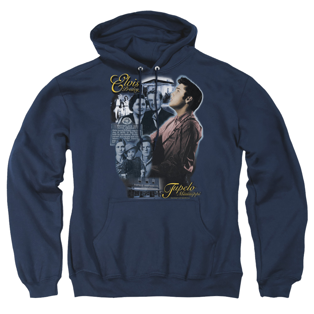 Elvis Presley Tupelo - Pullover Hoodie Pullover Hoodie Elvis Presley