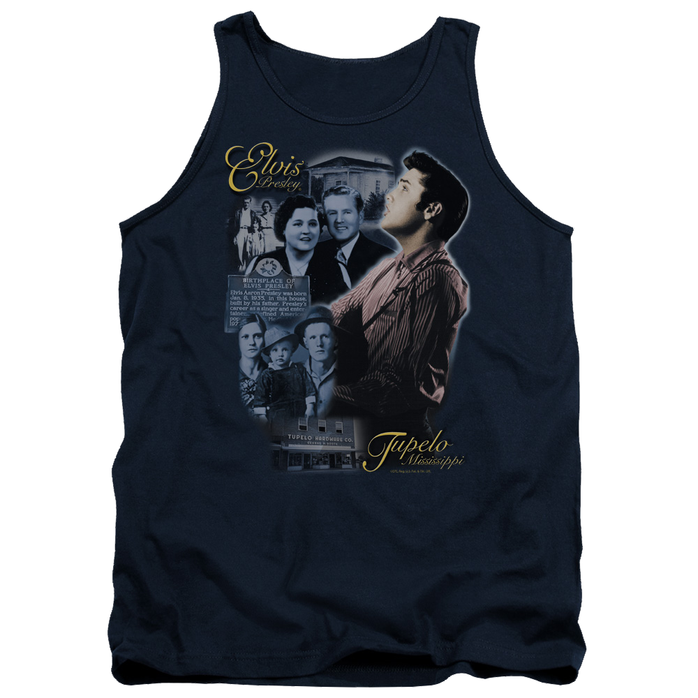 Elvis Presley Tupelo Men's Tank Men's Tank Elvis Presley