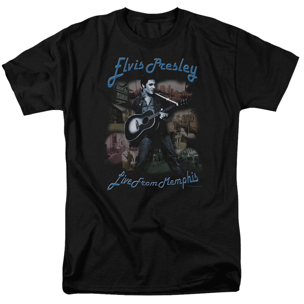 Elvis Presley Memphis - Men's Regular Fit T-Shirt Men's Regular Fit T-Shirt Elvis Presley