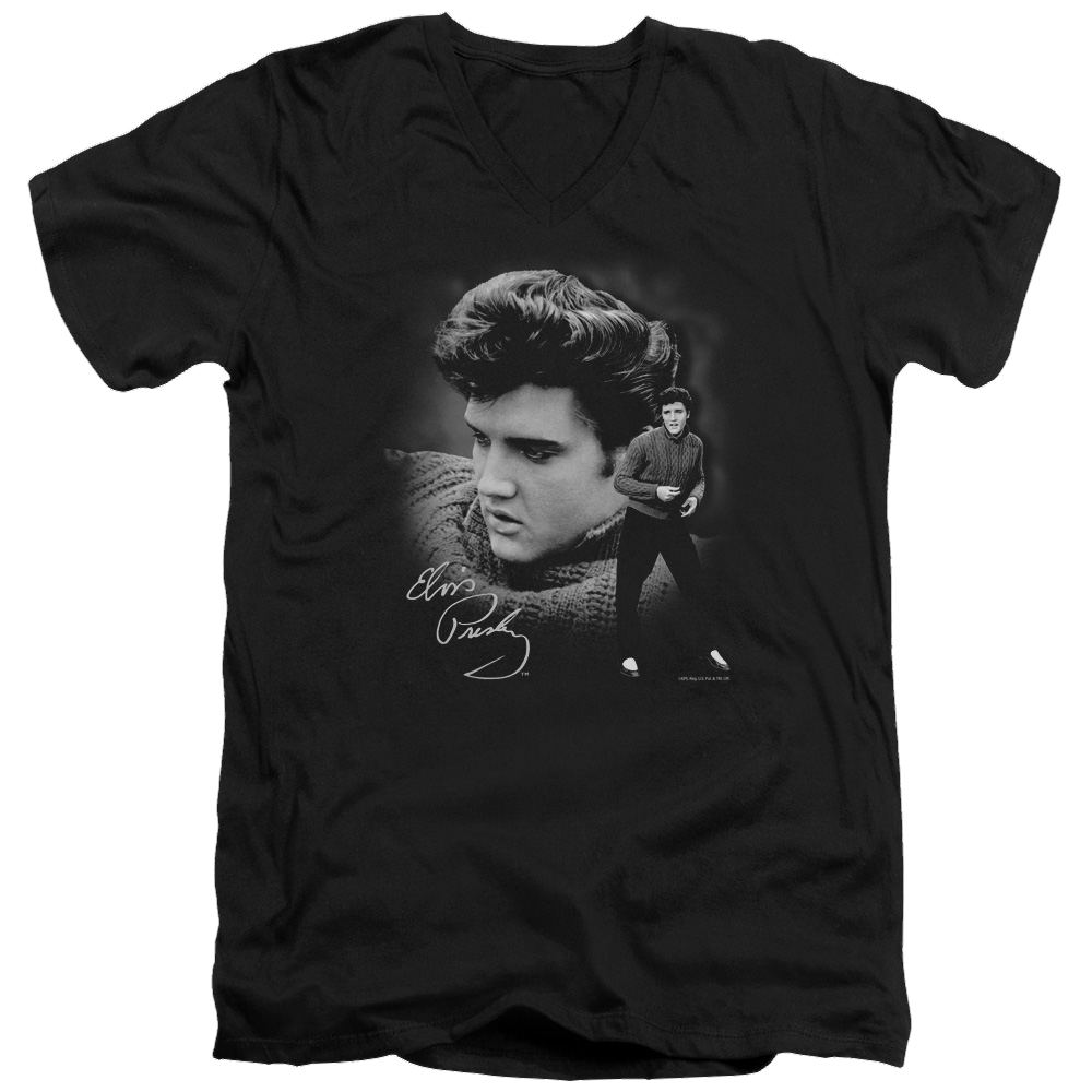 Elvis Presley Sweater - Men's V-Neck T-Shirt Men's V-Neck T-Shirt Elvis Presley