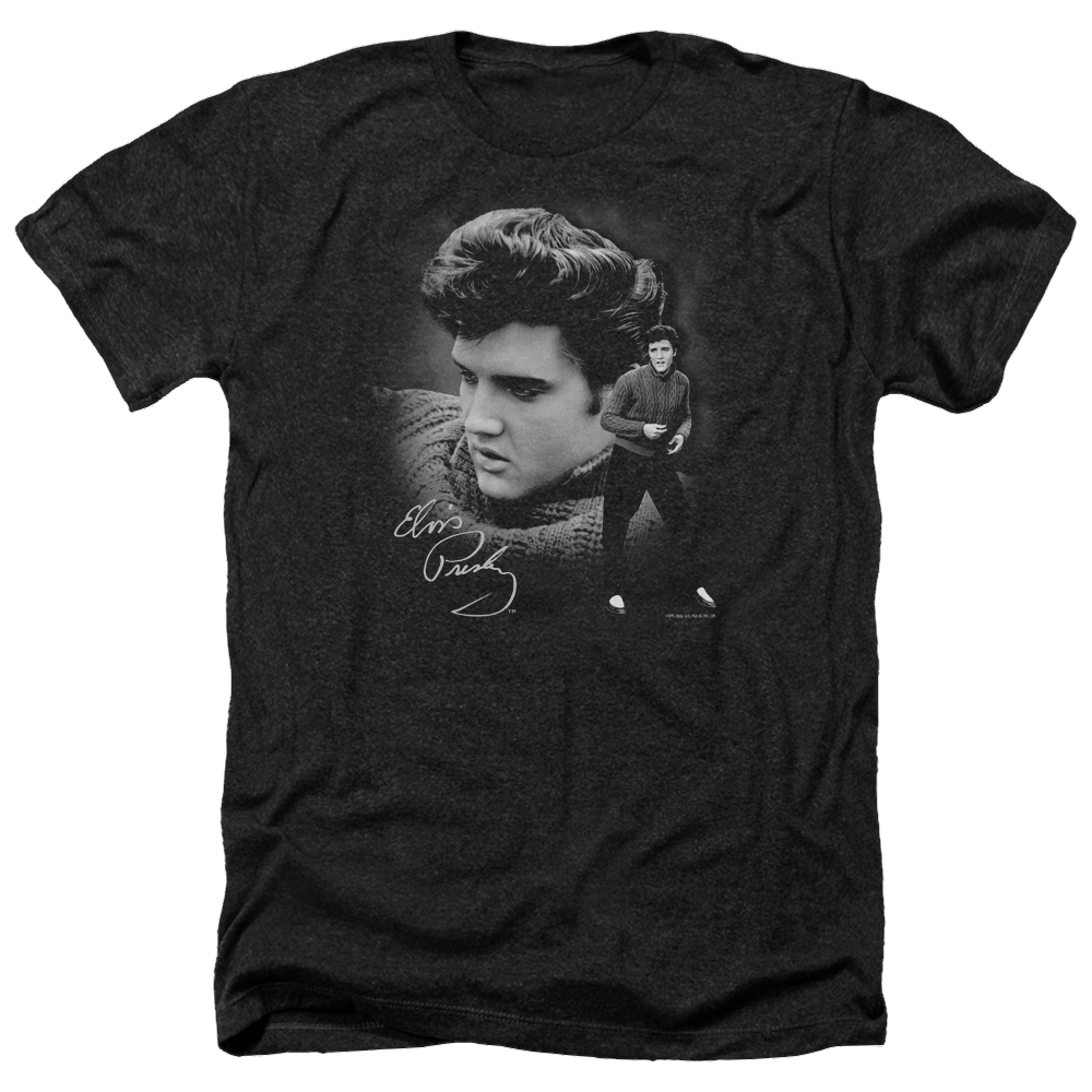 Elvis Presley Sweater - Men's Heather T-Shirt Men's Heather T-Shirt Elvis Presley