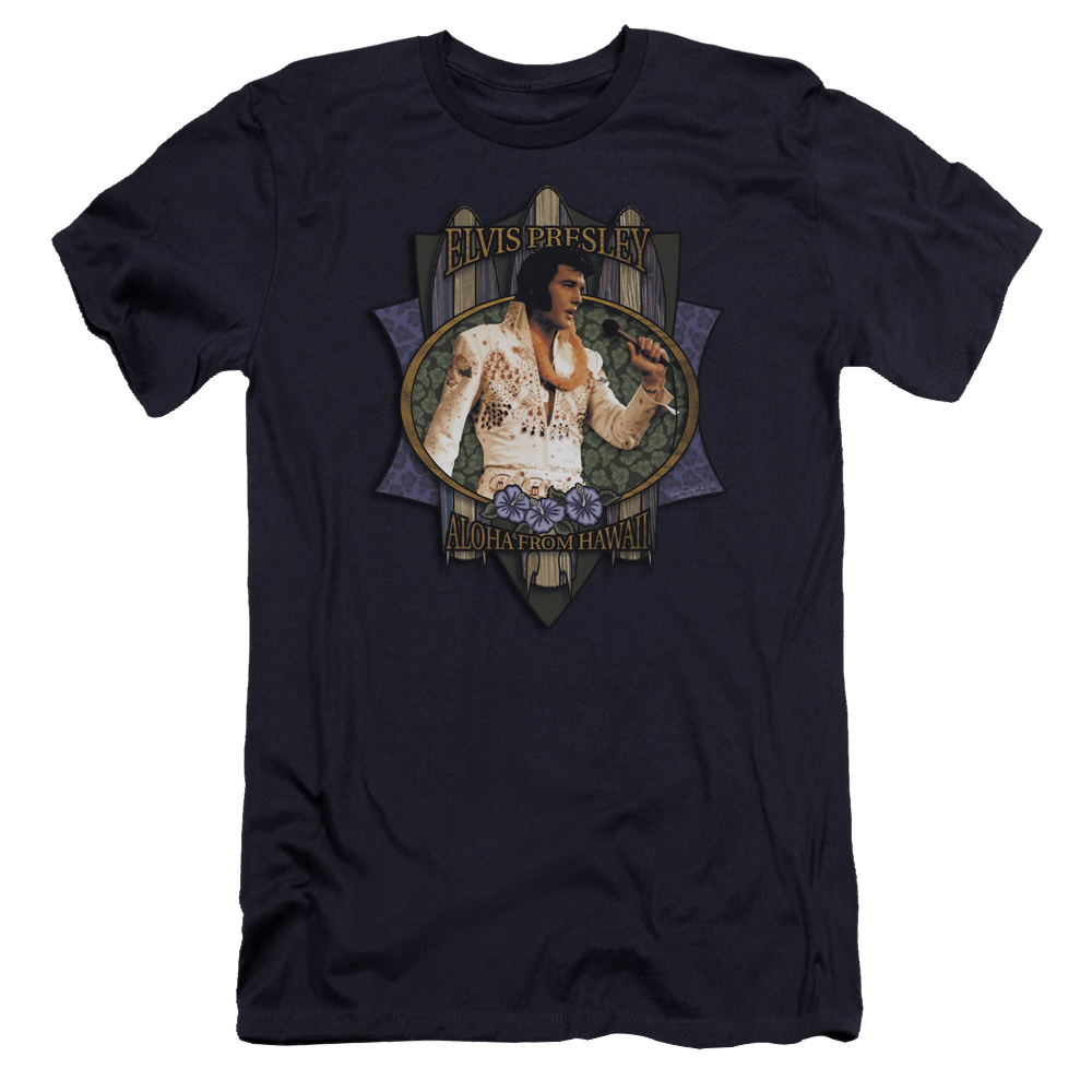 Elvis Presley Aloha From Hawaii - Men's Premium Slim Fit T-Shirt Men's Premium Slim Fit T-Shirt Elvis Presley