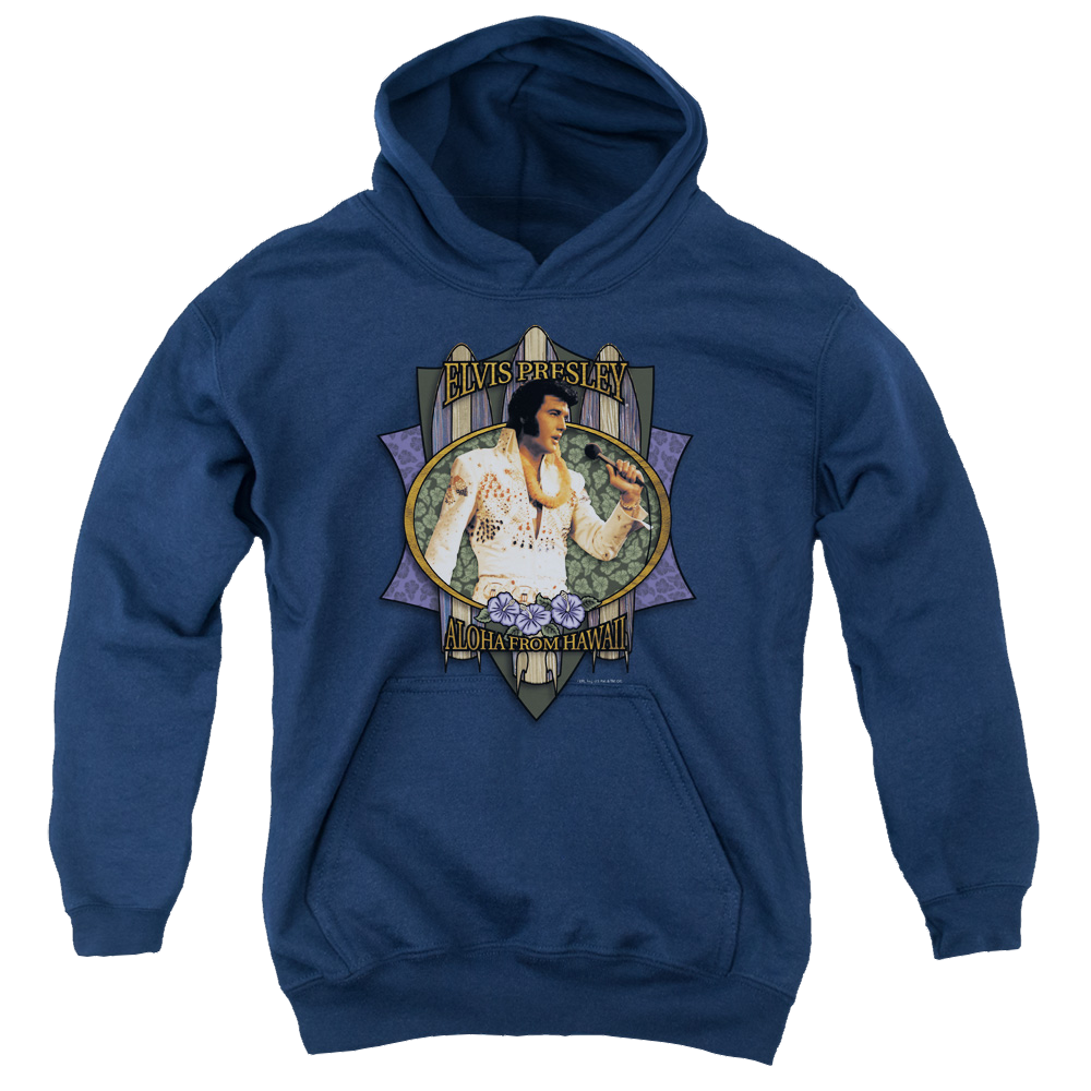 Elvis Presley Aloha From Hawaii - Youth Hoodie (Ages 8-12) Youth Hoodie (Ages 8-12) Elvis Presley