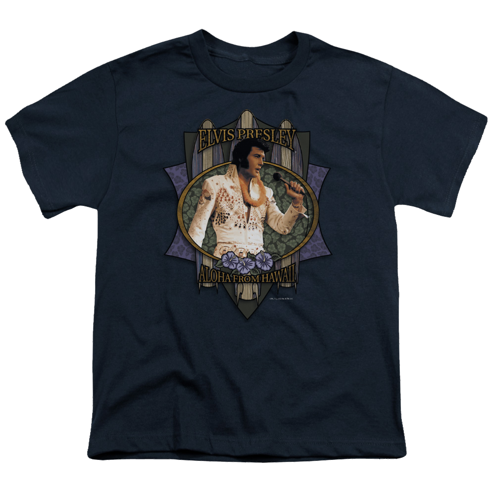 Elvis Presley Aloha From Hawaii - Youth T-Shirt (Ages 8-12) Youth T-Shirt (Ages 8-12) Elvis Presley