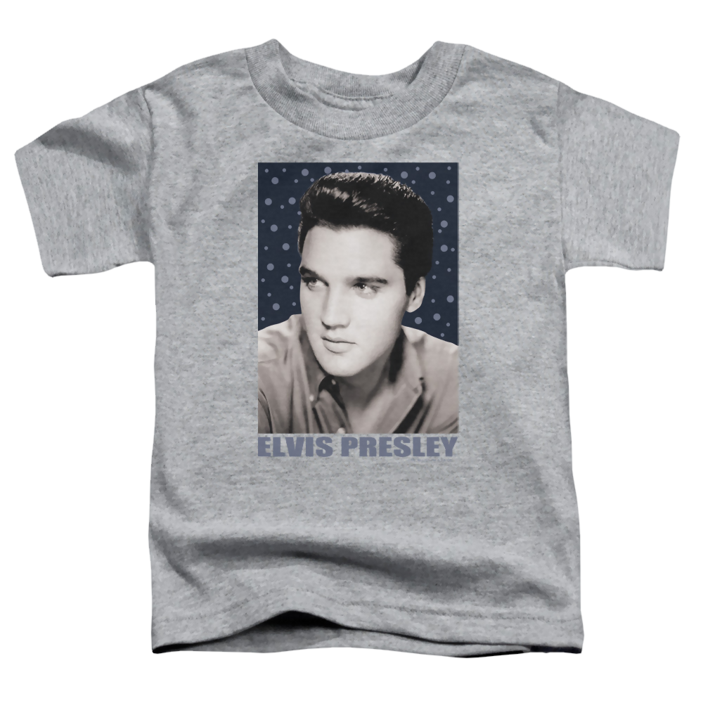 Elvis Presley Blue Sparkle - Kid's T-Shirt (Ages 4-7) Kid's T-Shirt (Ages 4-7) Elvis Presley