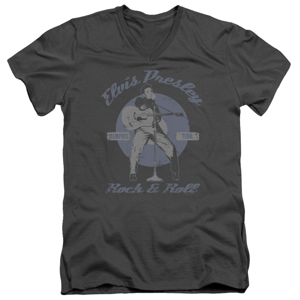 Elvis Presley Rock & Roll - Men's V-Neck T-Shirt Men's V-Neck T-Shirt Elvis Presley