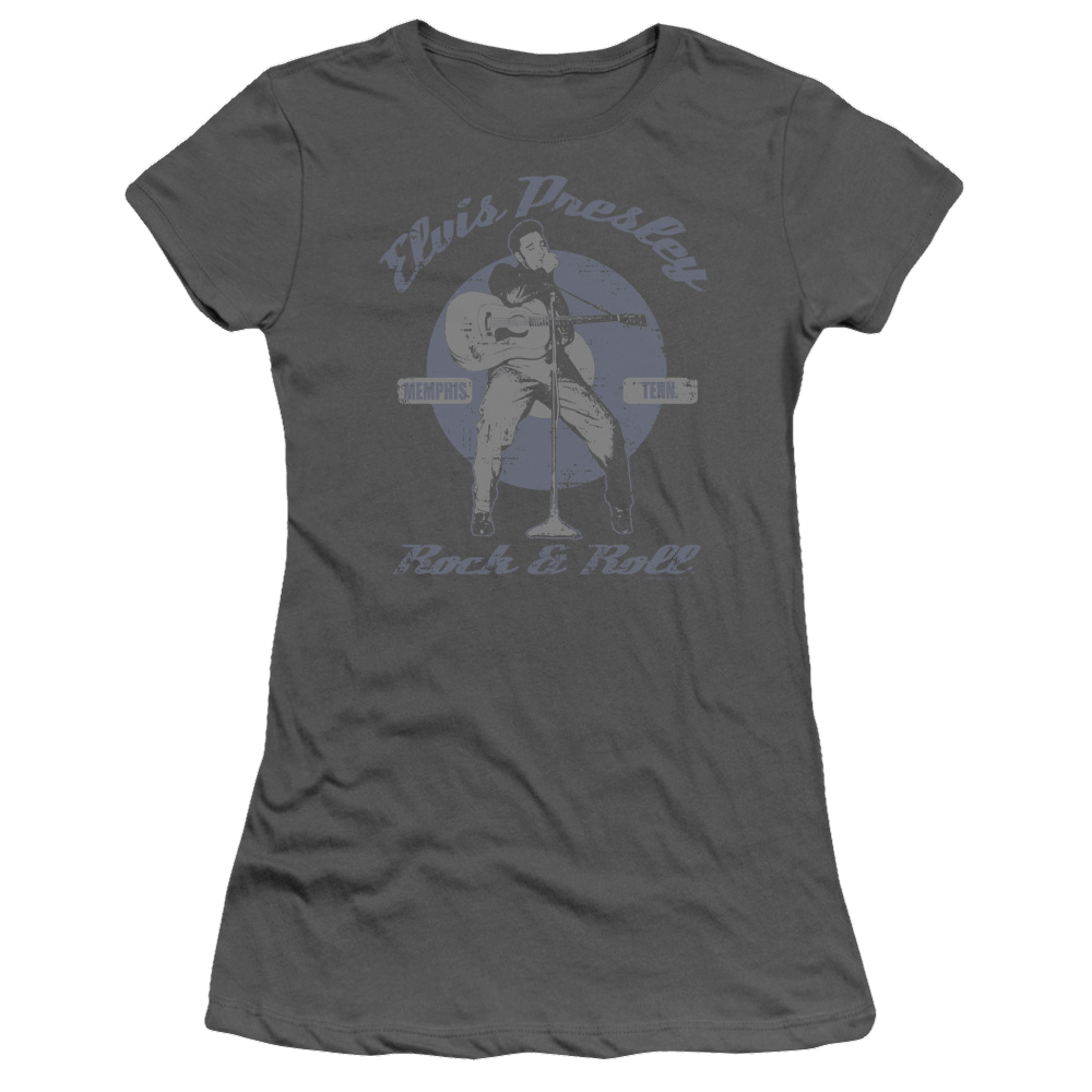 Elvis Presley Rock & Roll - Juniors T-Shirt Juniors T-Shirt Elvis Presley