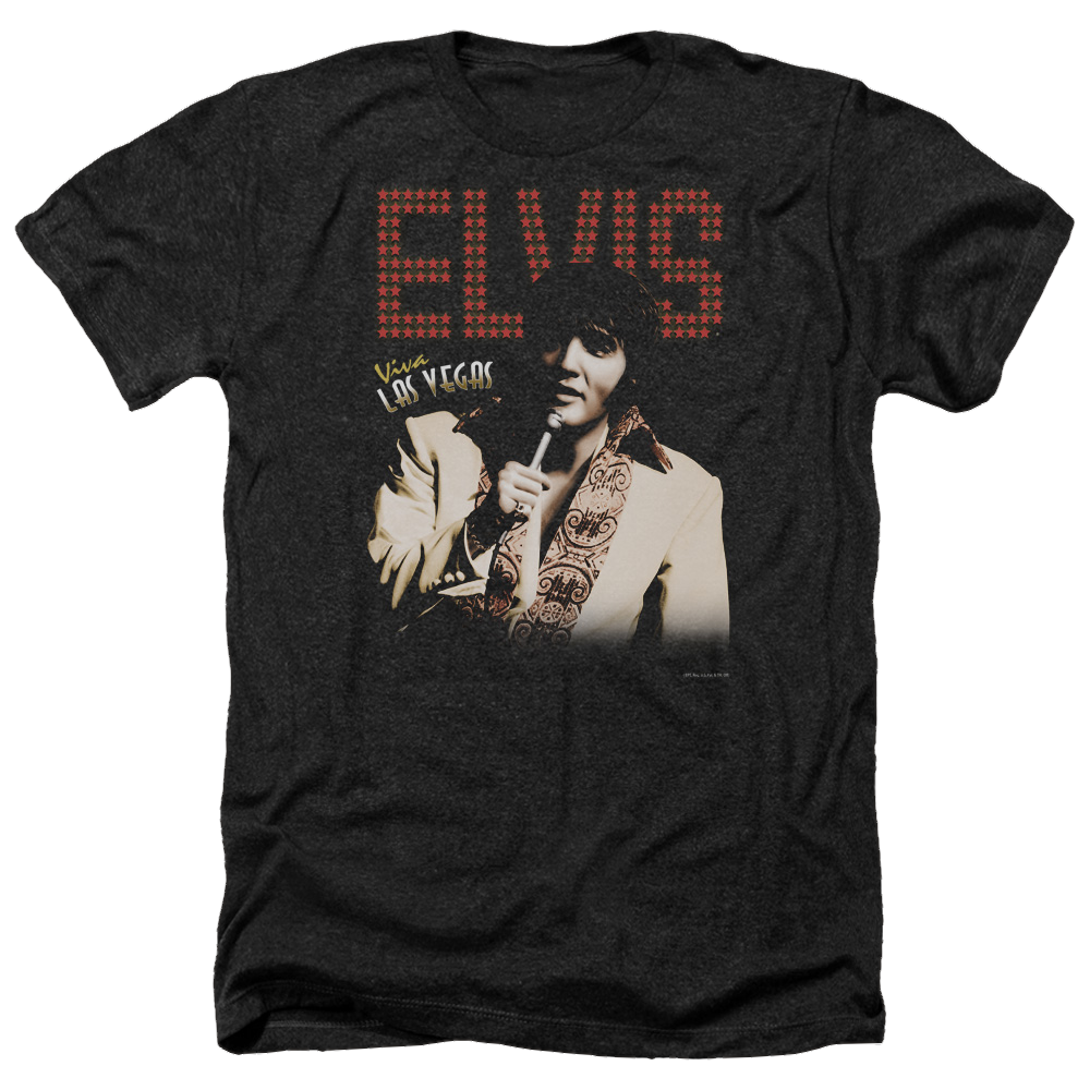 Elvis Presley Viva Star - Men's Heather T-Shirt Men's Heather T-Shirt Elvis Presley