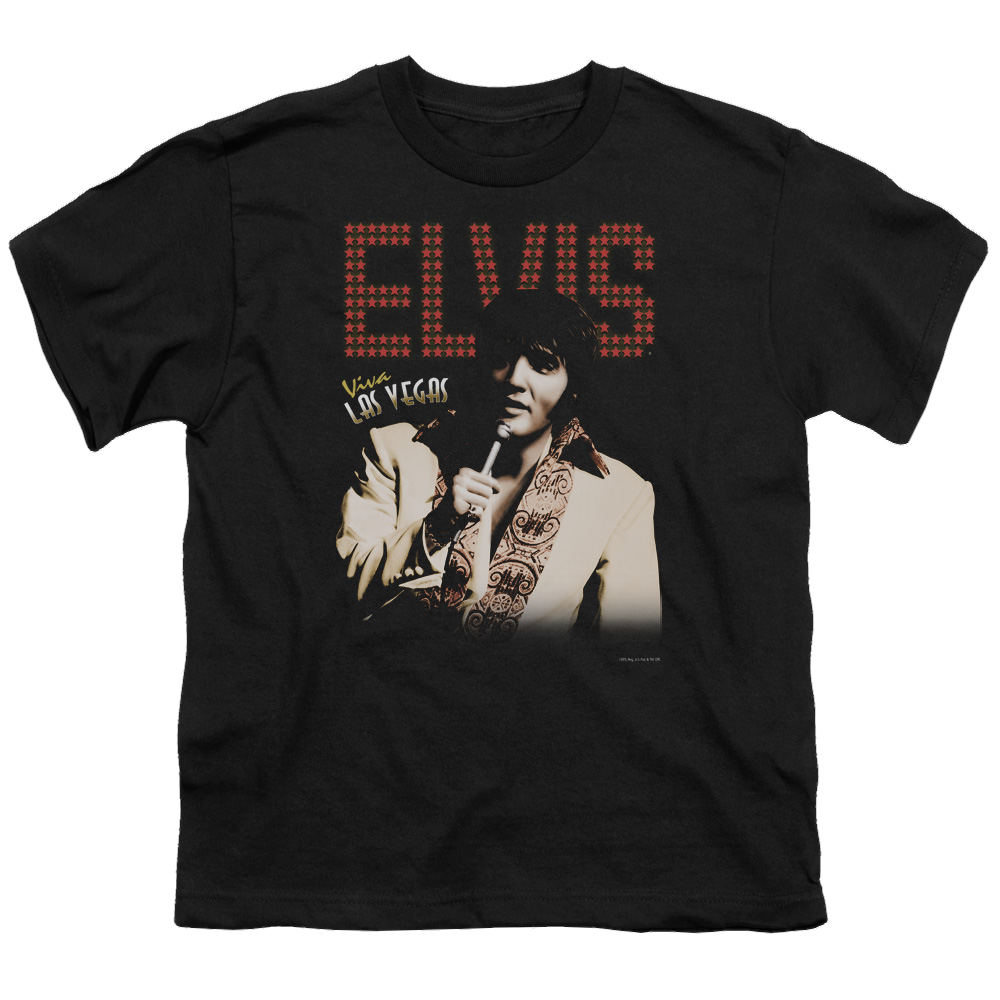 Elvis Presley Viva Star - Youth T-Shirt (Ages 8-12) Youth T-Shirt (Ages 8-12) Elvis Presley
