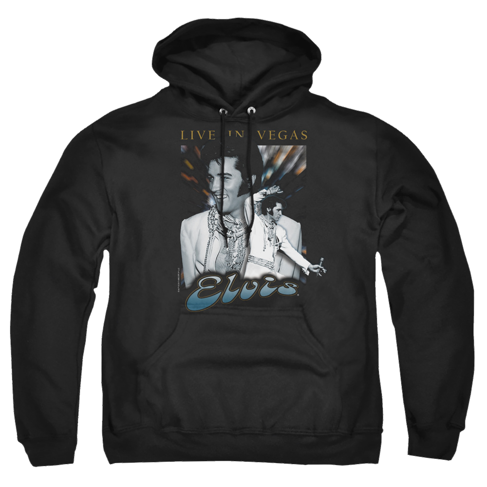 Elvis Presley Live In Vegas - Pullover Hoodie Pullover Hoodie Elvis Presley