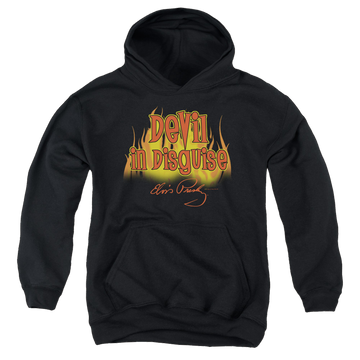 Elvis Presley Devil In Disguise - Youth Hoodie (Ages 8-12) Youth Hoodie (Ages 8-12) Elvis Presley