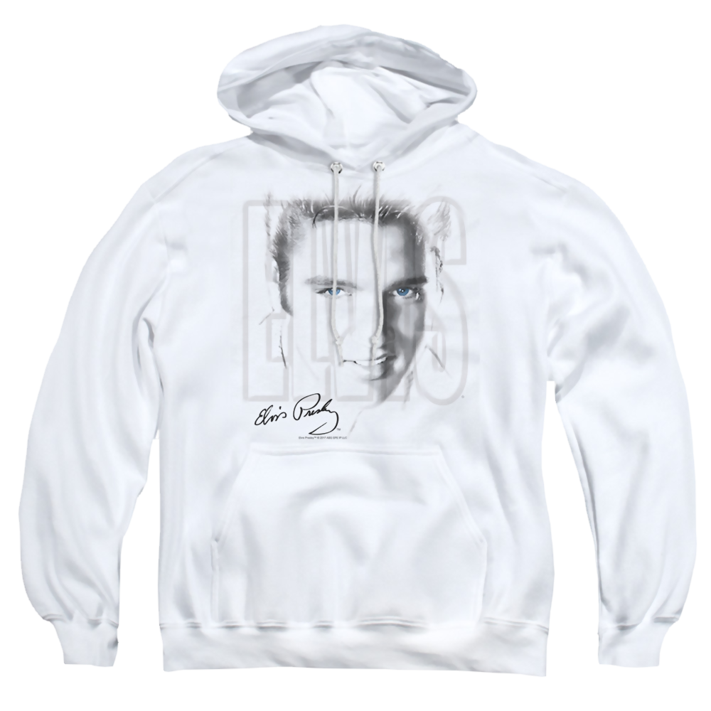 Elvis Presley Blue Eyes - Pullover Hoodie Pullover Hoodie Elvis Presley