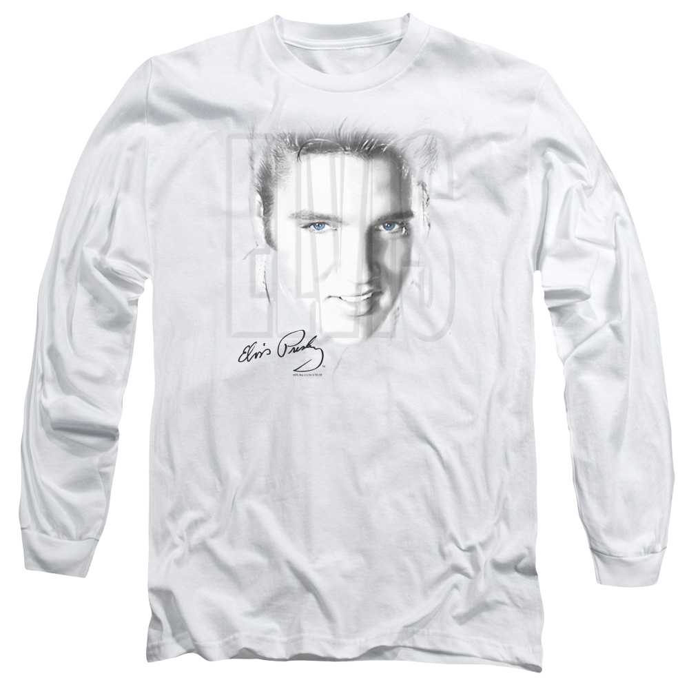 Elvis Presley Blue Eyes - Men's Long Sleeve T-Shirt Men's Long Sleeve T-Shirt Elvis Presley
