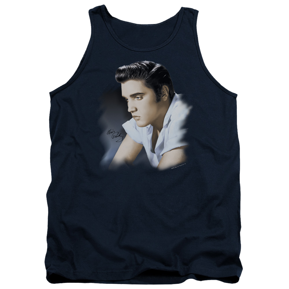 Elvis Presley Blue Profile Men's Tank Men's Tank Elvis Presley