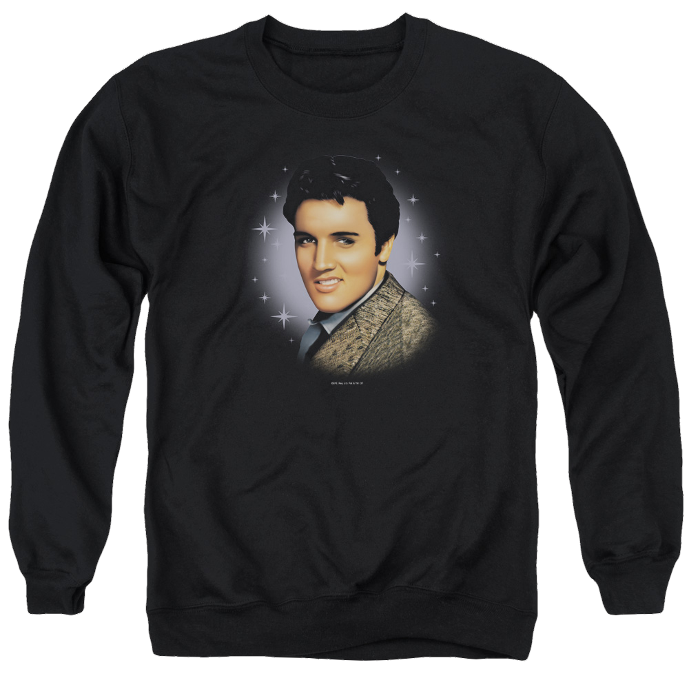 Elvis Presley Starlite - Men's Crewneck Sweatshirt Men's Crewneck Sweatshirt Elvis Presley