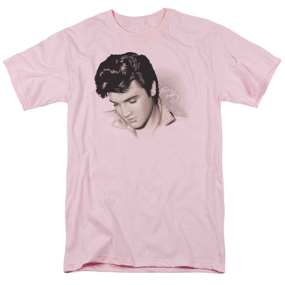 Elvis Presley Looking Down - Men's Regular Fit T-Shirt Men's Regular Fit T-Shirt Elvis Presley