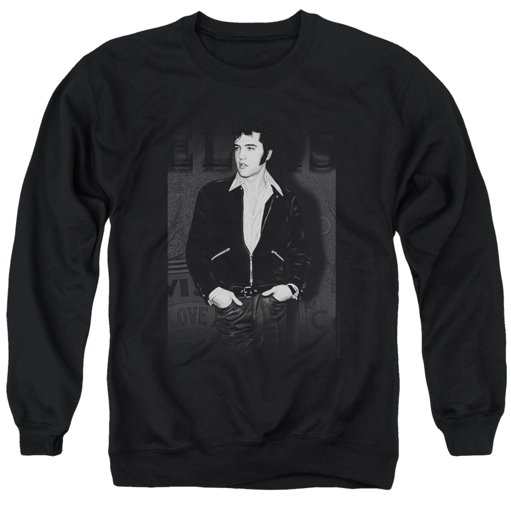 Elvis Presley Just Cool - Men's Crewneck Sweatshirt Men's Crewneck Sweatshirt Elvis Presley