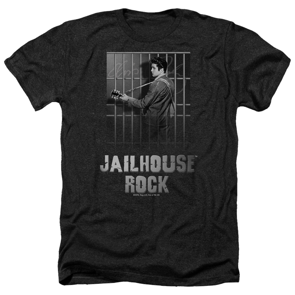 Elvis Presley Jailhouse Rock - Men's Heather T-Shirt Men's Heather T-Shirt Elvis Presley