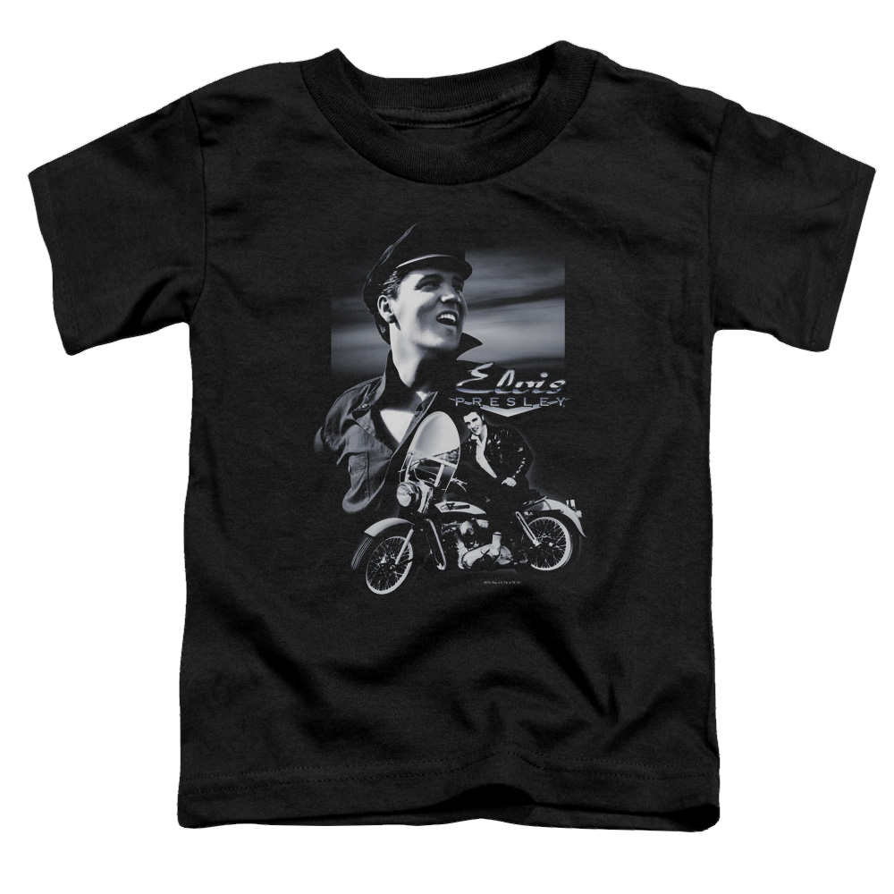 Elvis Presley Motorcycle - Toddler T-Shirt Toddler T-Shirt Elvis Presley