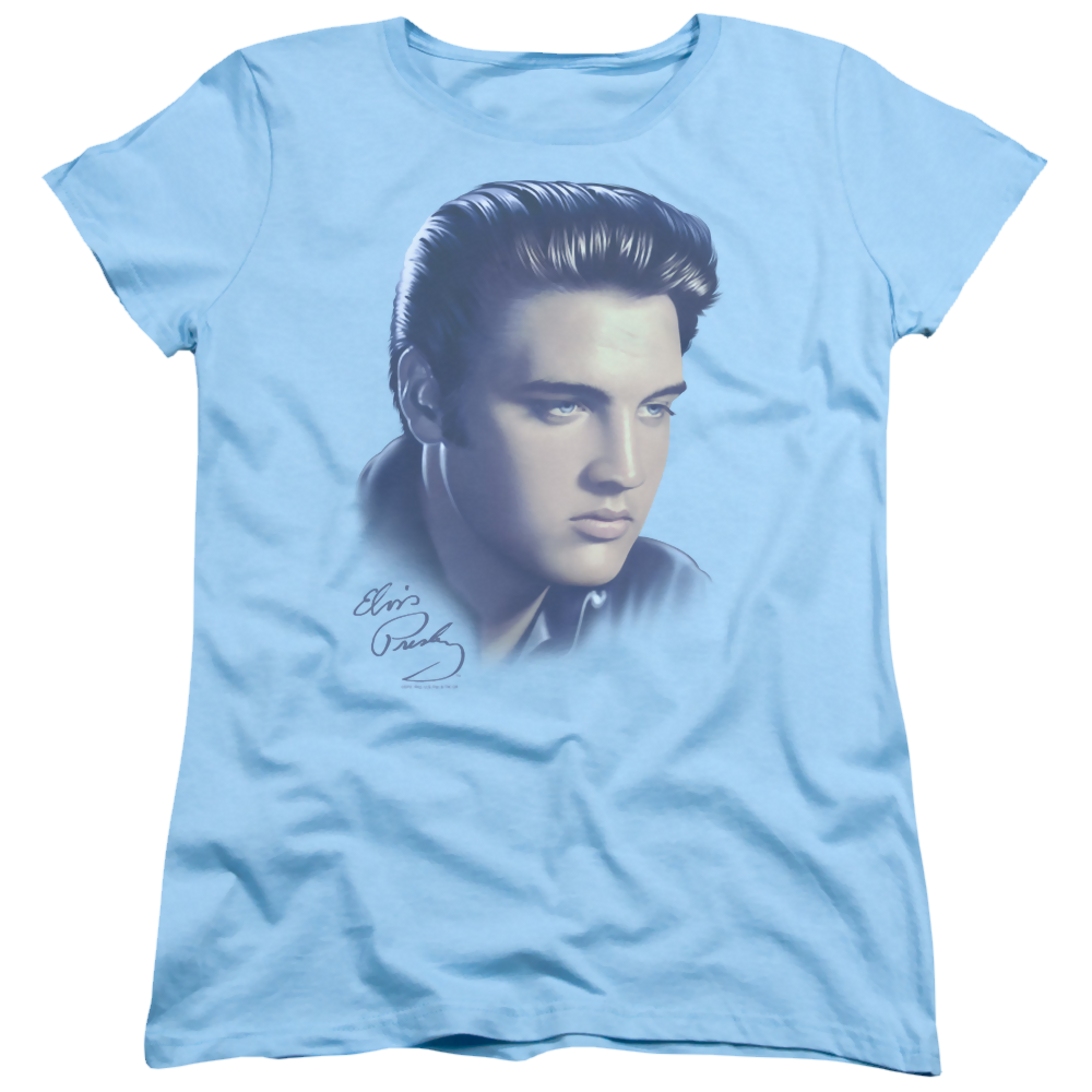 Elvis Presley Big Portrait - Women's T-Shirt Women's T-Shirt Elvis Presley