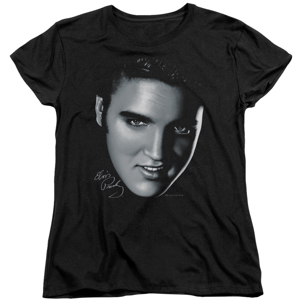 Elvis Presley Big Face - Women's T-Shirt Women's T-Shirt Elvis Presley