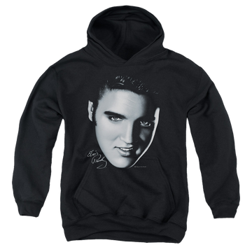 Elvis Presley Big Face - Youth Hoodie (Ages 8-12) Youth Hoodie (Ages 8-12) Elvis Presley