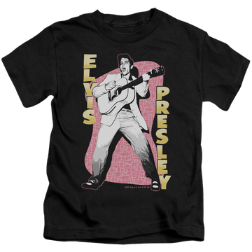 Elvis Presley Pink Rock - Kid's T-Shirt Kid's T-Shirt (Ages 4-7) Elvis Presley