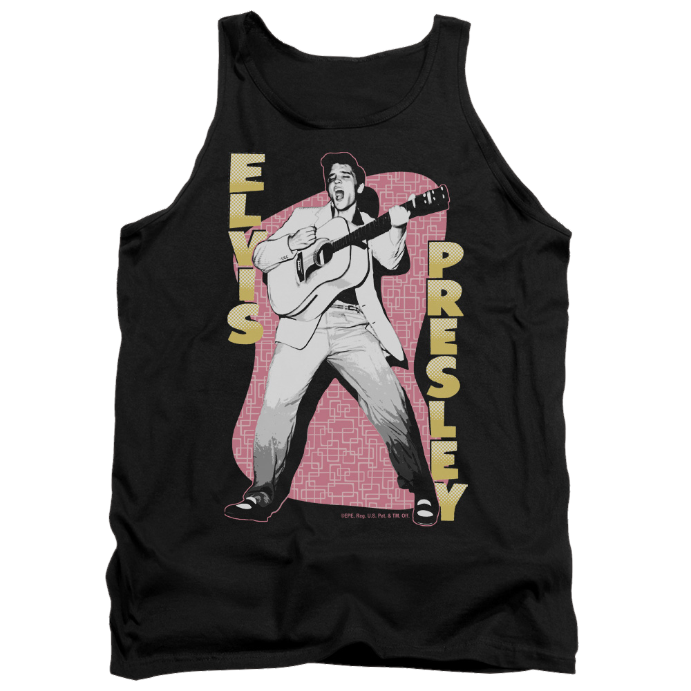 Elvis Presley Pink Rock Men's Tank Men's Tank Elvis Presley