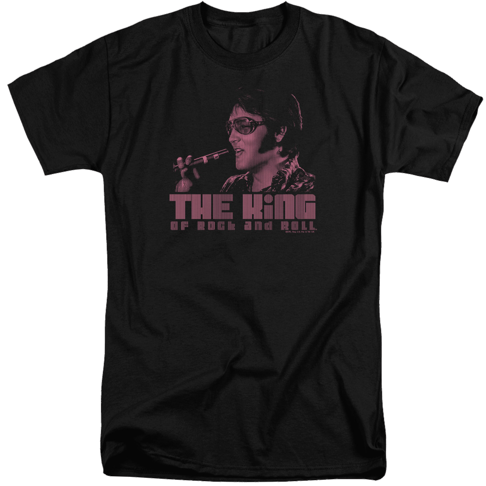Elvis Presley The King - Men's Tall Fit T-Shirt Men's Tall Fit T-Shirt Elvis Presley