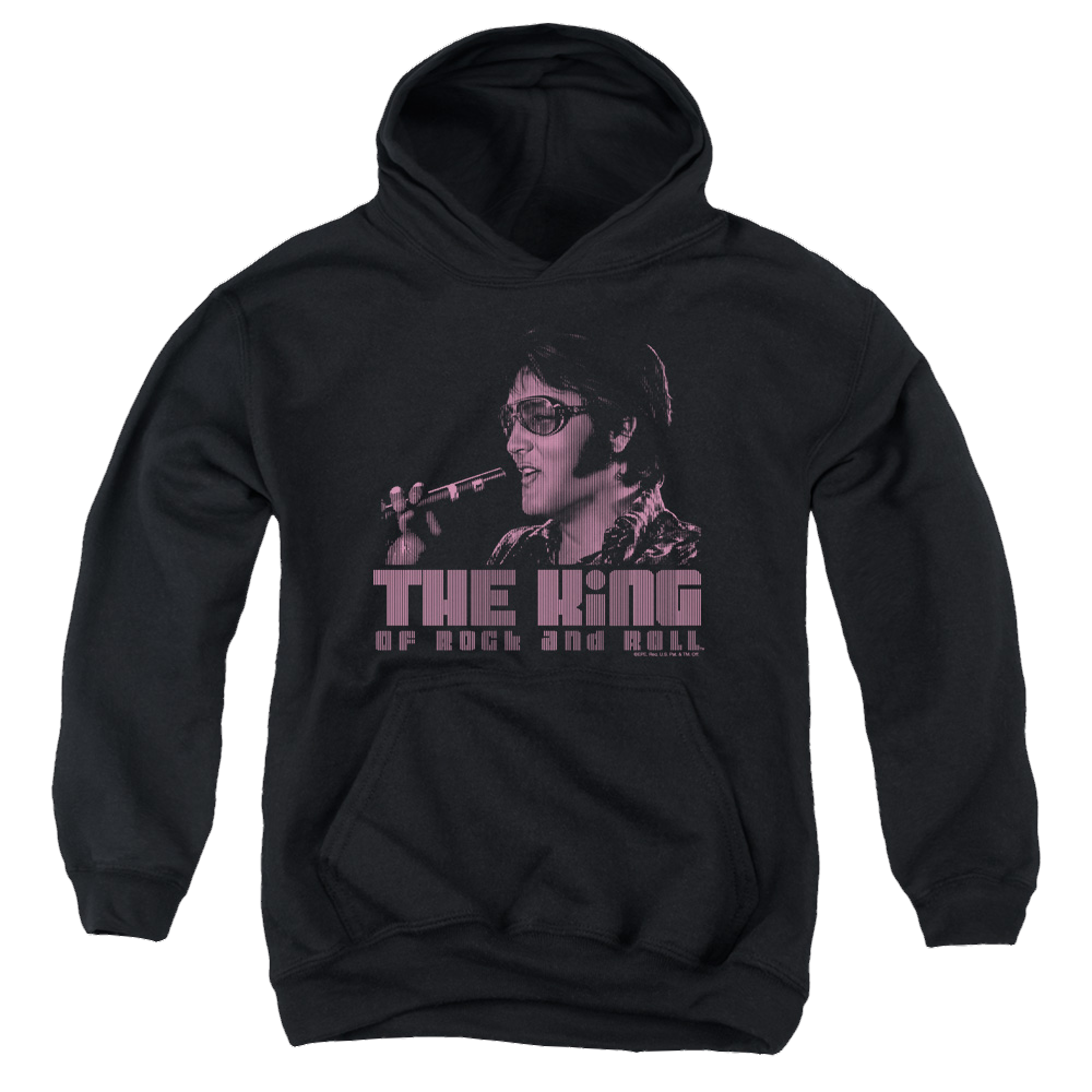 Elvis Presley The King - Youth Hoodie (Ages 8-12) Youth Hoodie (Ages 8-12) Elvis Presley