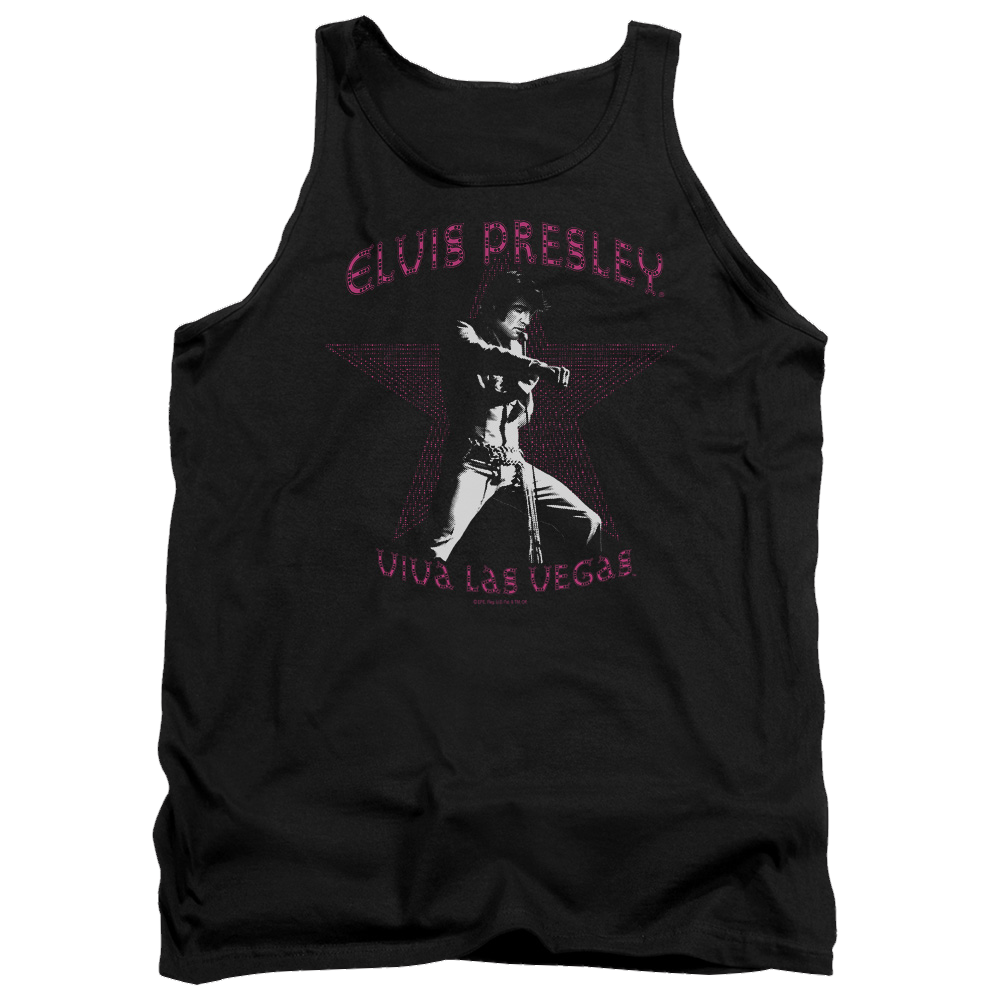 Elvis Presley Viva Las Vegas Star Men's Tank Men's Tank Elvis Presley
