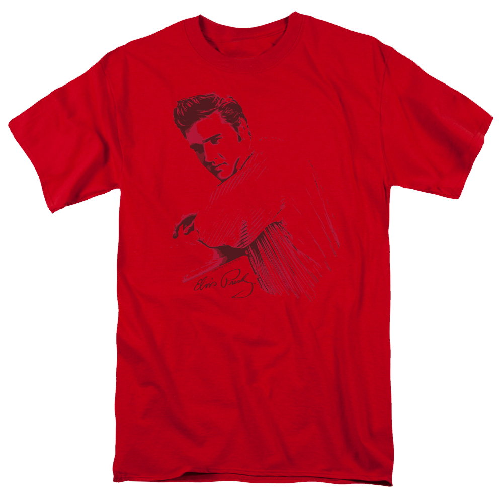 Elvis Presley On The Range - Men's Regular Fit T-Shirt Men's Regular Fit T-Shirt Elvis Presley