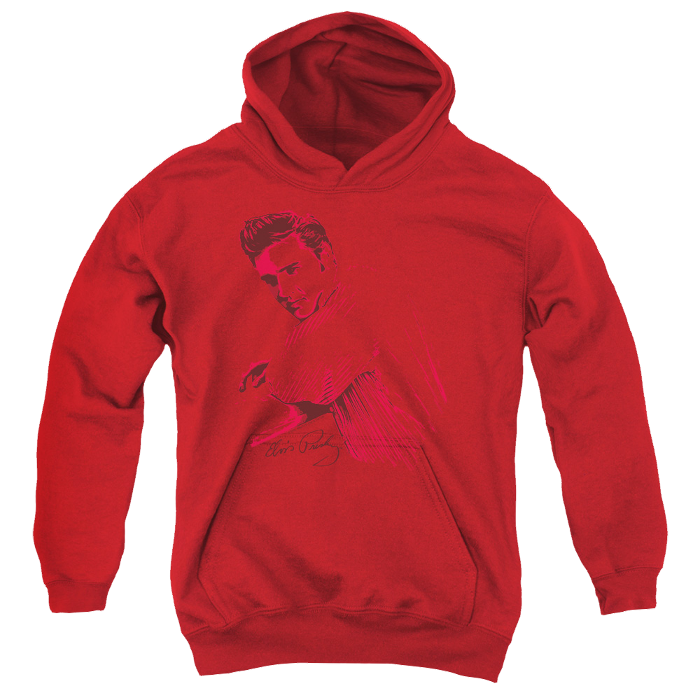 Elvis Presley On The Range - Youth Hoodie (Ages 8-12) Youth Hoodie (Ages 8-12) Elvis Presley