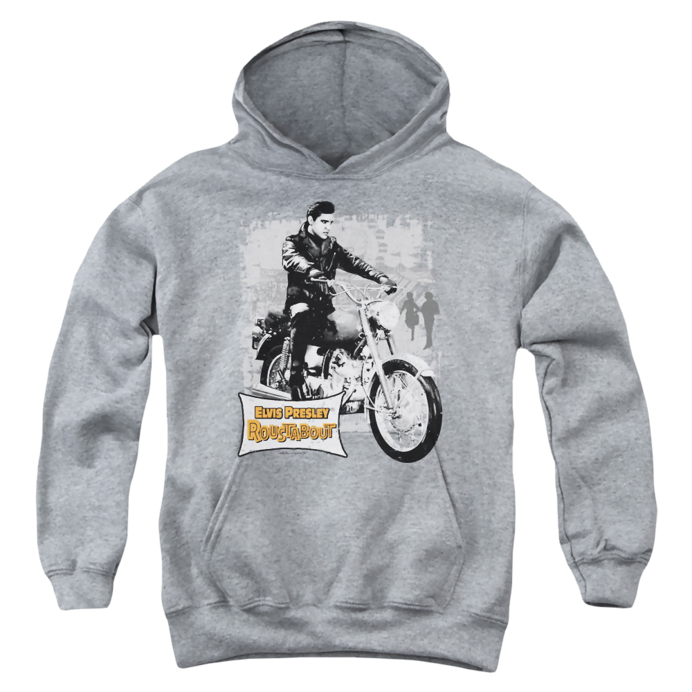 Elvis Presley Roustabout Poster - Youth Hoodie (Ages 8-12) Youth Hoodie (Ages 8-12) Elvis Presley