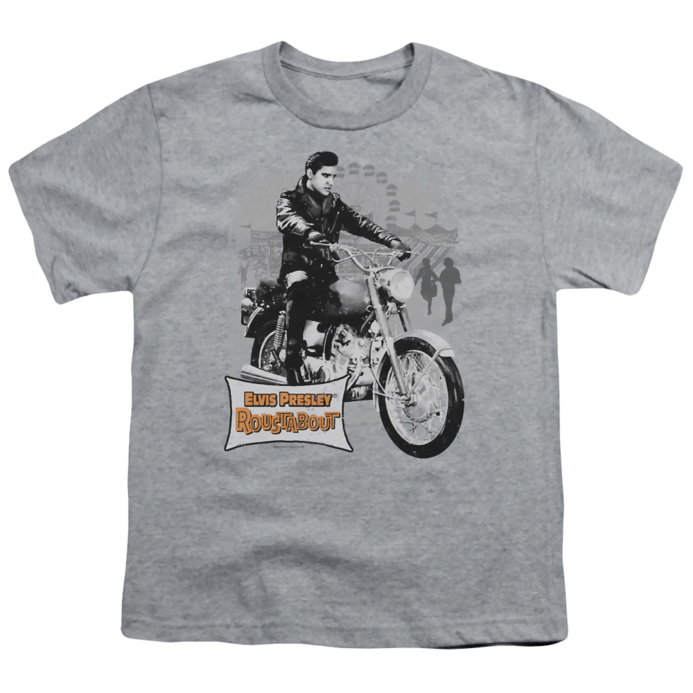 Elvis Presley Roustabout Poster - Youth T-Shirt (Ages 8-12) Youth T-Shirt (Ages 8-12) Elvis Presley