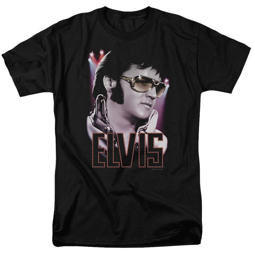 Elvis Presley 70s Star - Men's Regular Fit T-Shirt Men's Regular Fit T-Shirt Elvis Presley