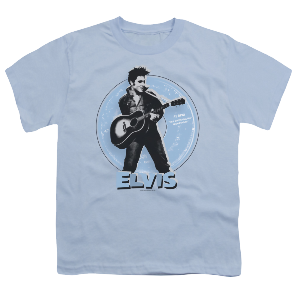 Elvis Presley 45 Rpm - Youth T-Shirt (Ages 8-12) Youth T-Shirt (Ages 8-12) Elvis Presley