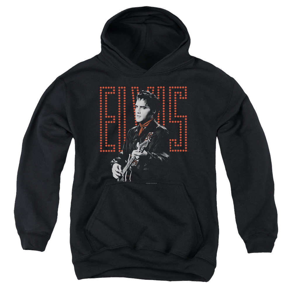 Elvis Presley Red Guitarman - Youth Hoodie (Ages 8-12) Youth Hoodie (Ages 8-12) Elvis Presley