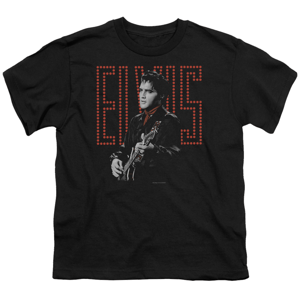 Elvis Presley Red Guitarman - Youth T-Shirt (Ages 8-12) Youth T-Shirt (Ages 8-12) Elvis Presley