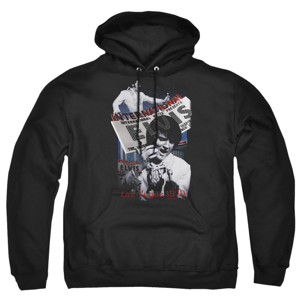 Elvis Presley International Hotel - Pullover Hoodie Pullover Hoodie Elvis Presley
