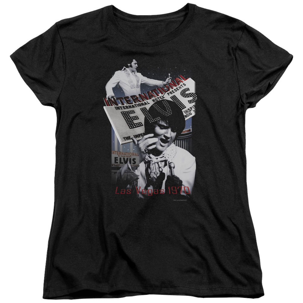 Elvis Presley International Hotel - Women's T-Shirt Women's T-Shirt Elvis Presley
