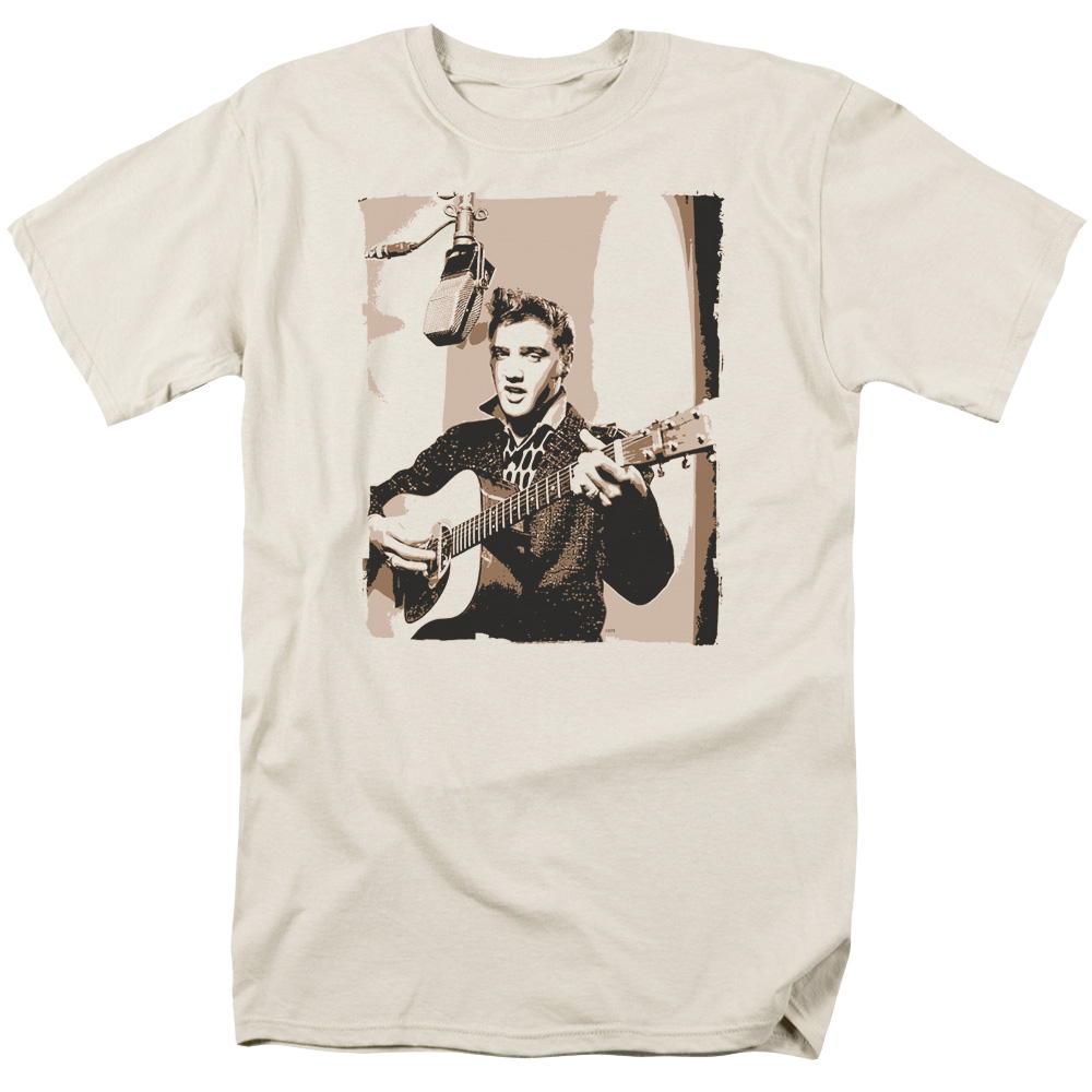 Elvis Presley Sepia Studio - Men's Regular Fit T-Shirt Men's Regular Fit T-Shirt Elvis Presley
