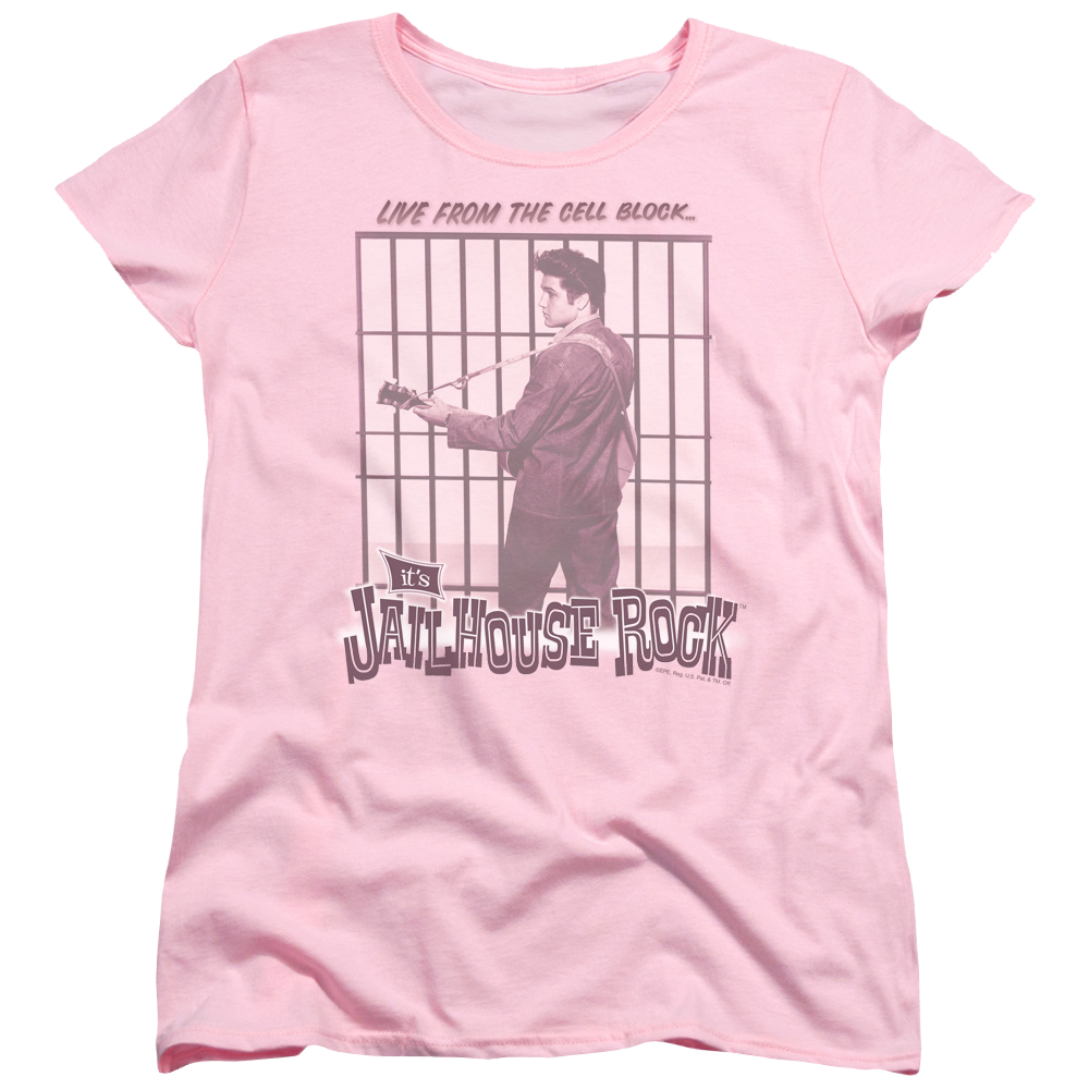 Elvis Presley Cell Block Rock - Women's T-Shirt Women's T-Shirt Elvis Presley