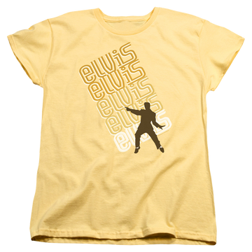 Banana women's t-shirt with Elvis Presley Pointing graphic