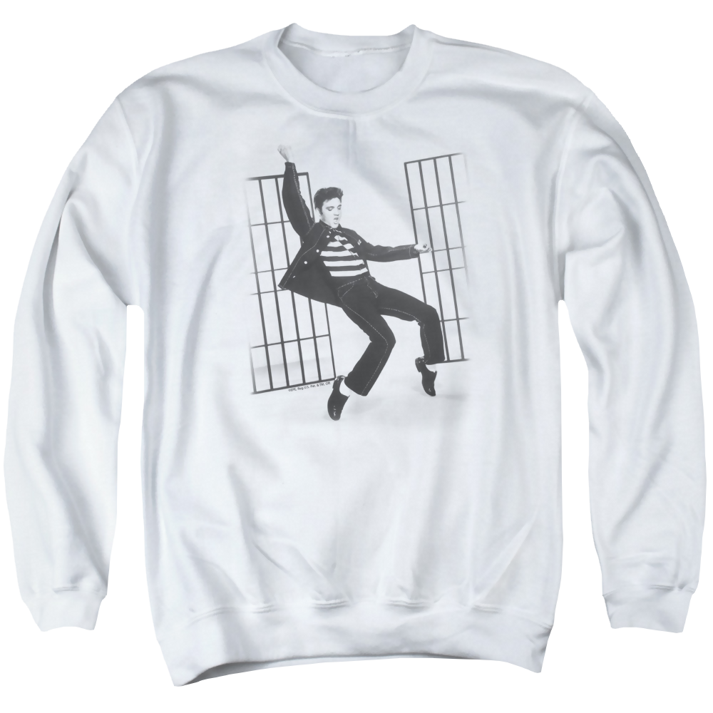 Elvis Presley Jailhouse Rock - Men's Crewneck Sweatshirt Men's Crewneck Sweatshirt Elvis Presley